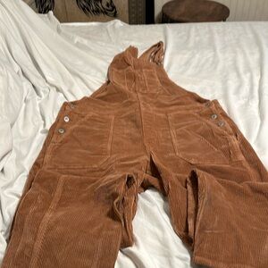 Corduroy overalls